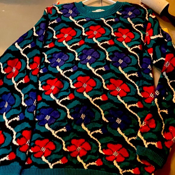 Alfred Dunner Vintage Knit Sweater - Picture 1 of 4